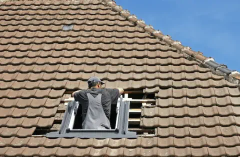 Pose de velux - Leffrinckoucke